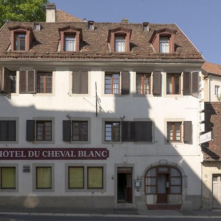 Hotel Du Cheval-Blanc La Chaux De Fonds Kültér fotó